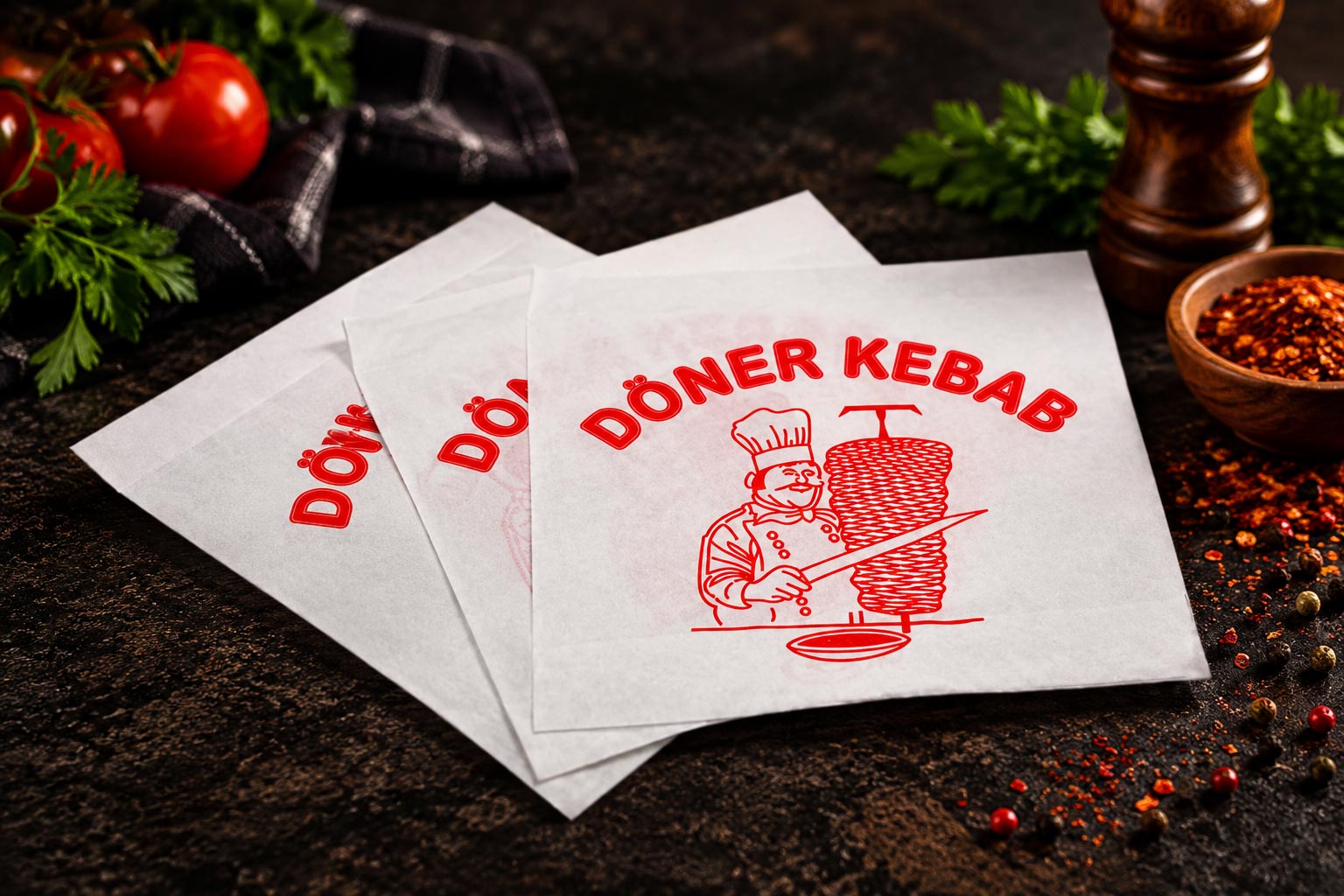 Kebap papirnate vrećice